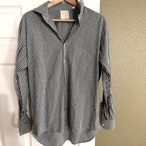 Billy Reid casual green shirt. Xl.